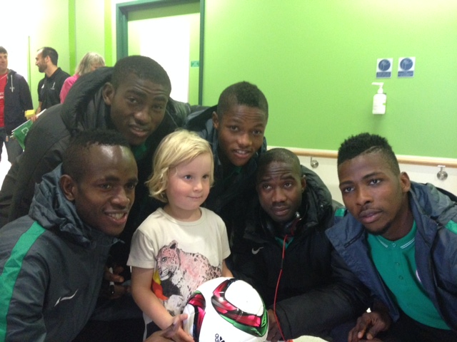 Flying Eagles bring smiles to children at New Plymouth hospital