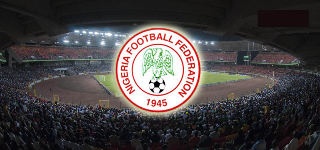abuja national stadium copy with NFF logo