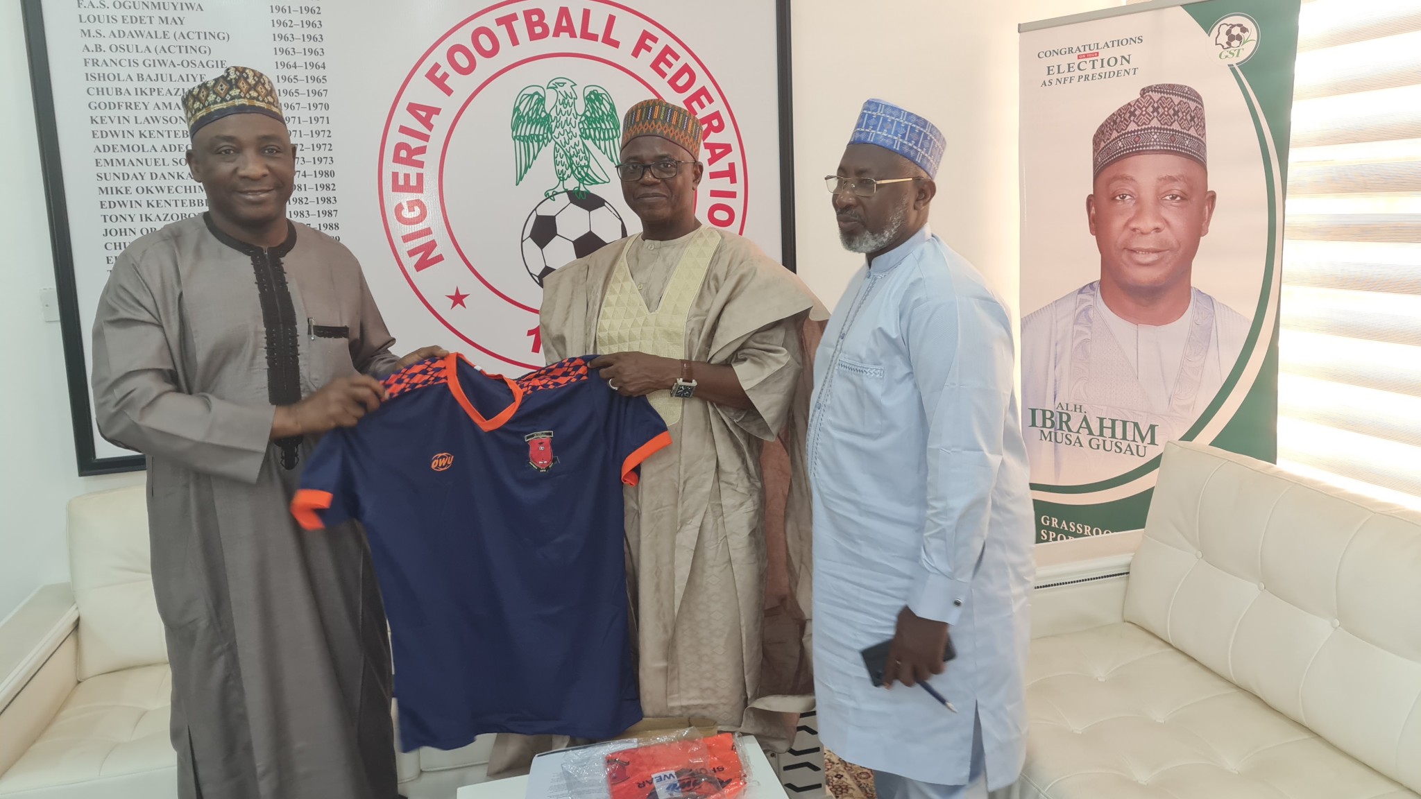 Former NFF President Sani Lulu hails Gusau on sincerity, vision and direction 