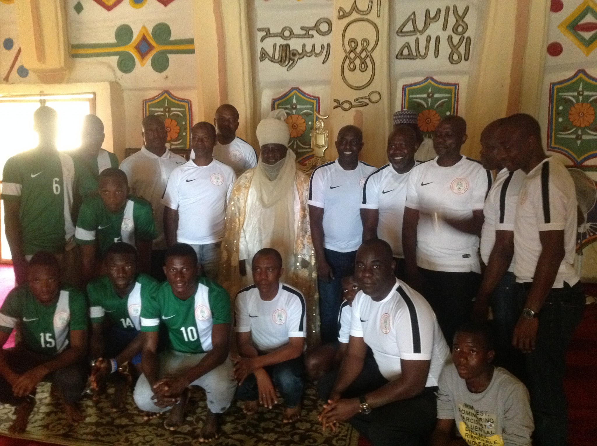 Dream Team Receives Royal Blessings in Bauchi